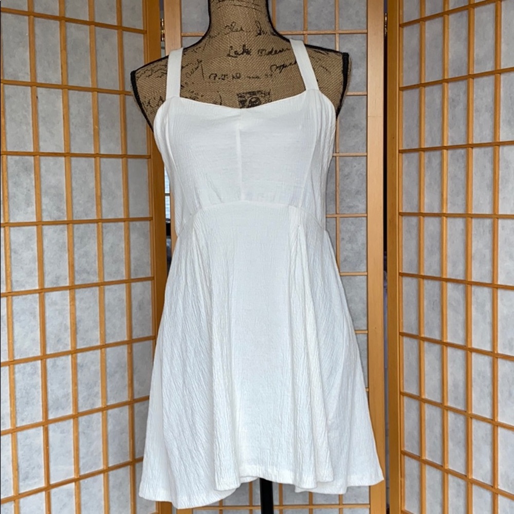 Altar’d State white mini dress